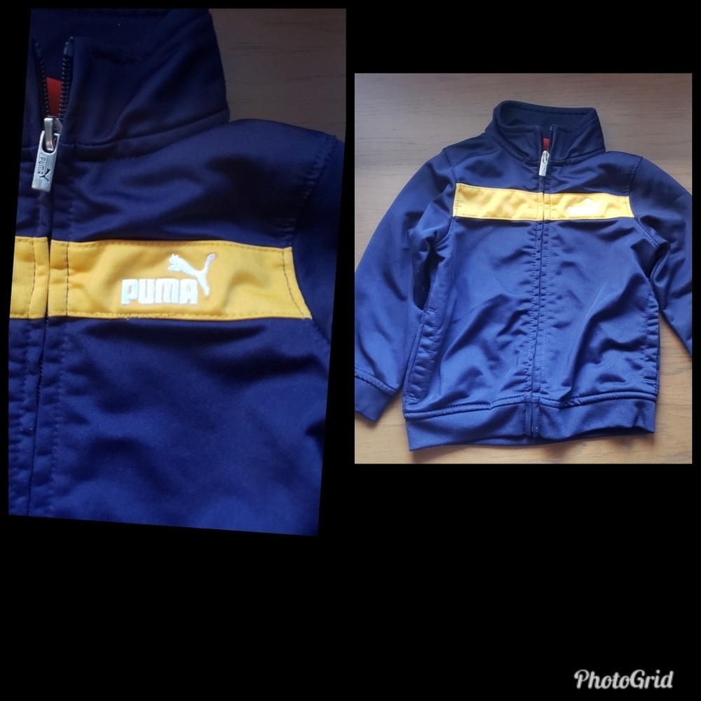 3 for $10 Puma Full Zip Sporty Track Jacket Size 18 months